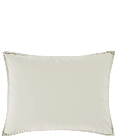 HiEnd Accents Stonewashed Cotton Canvas Pillow Sham