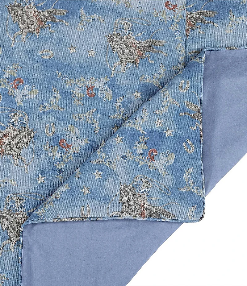 HiEnd Accents x Paseo Road Tasha Polizzi Collection Lee Western Duvet Cover Mini Set
