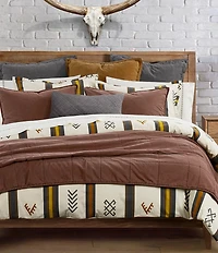 Paseo Road by HiEnd Accents Toluca Cotton Canvas Comforter Mini Set