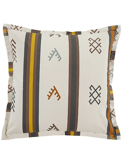 HiEnd Accents x Paseo Road Toluca Canvas Cattle Euro Sham