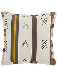 HiEnd Accents x Paseo Road Toluca Canvas Cattle Euro Sham