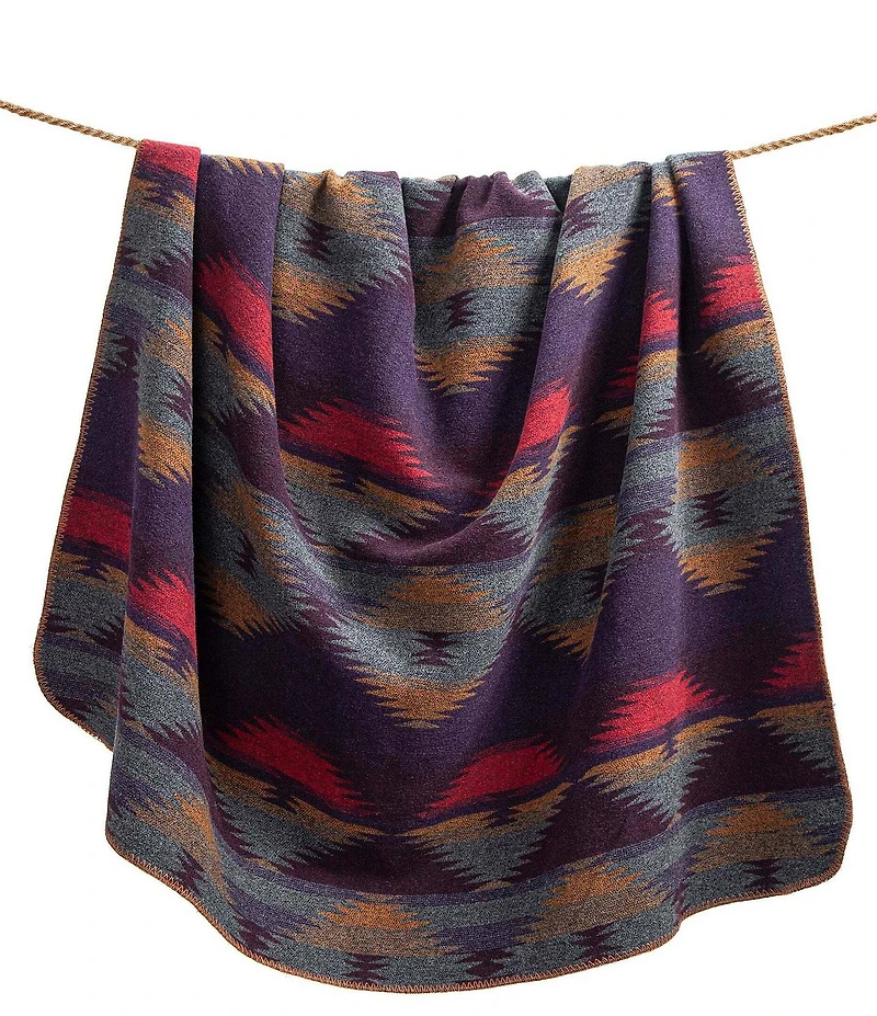 HiEnd Accents x Paseo Road Western Geometric Print Gila Throw Blanket