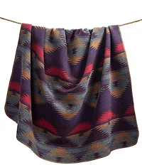 HiEnd Accents x Paseo Road Western Geometric Print Gila Wool Blend Bed Blanket