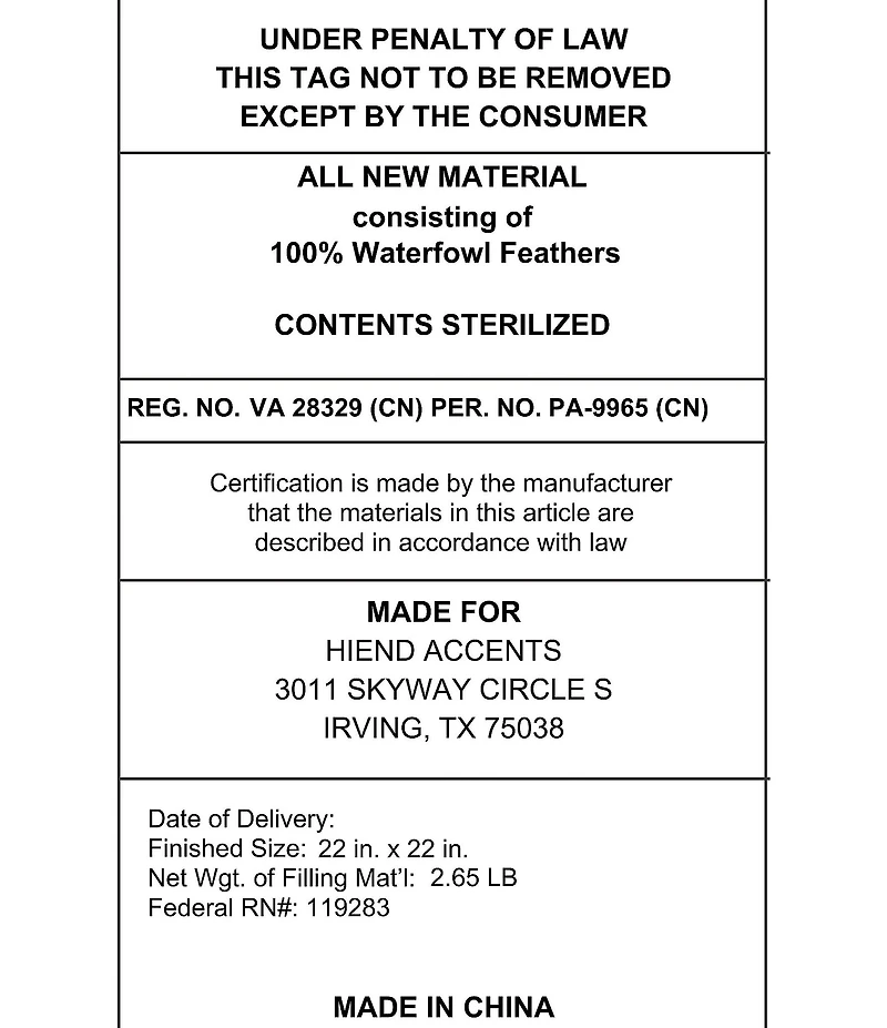 HiEnd Accents x Paseo Road Western Geometric Print Taos Wool Blend Square Pillow