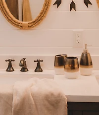 Paseo Road Western Running Remuda 3-Piece Bath Countertop Accessory Set