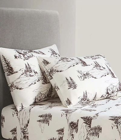 HiEnd Accents x Paseo Road White Pine Cotton Sheet Set