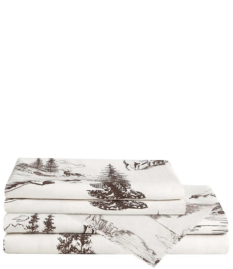 HiEnd Accents x Paseo Road White Pine Cotton Sheet Set