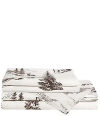 HiEnd Accents x Paseo Road White Pine Cotton Sheet Set