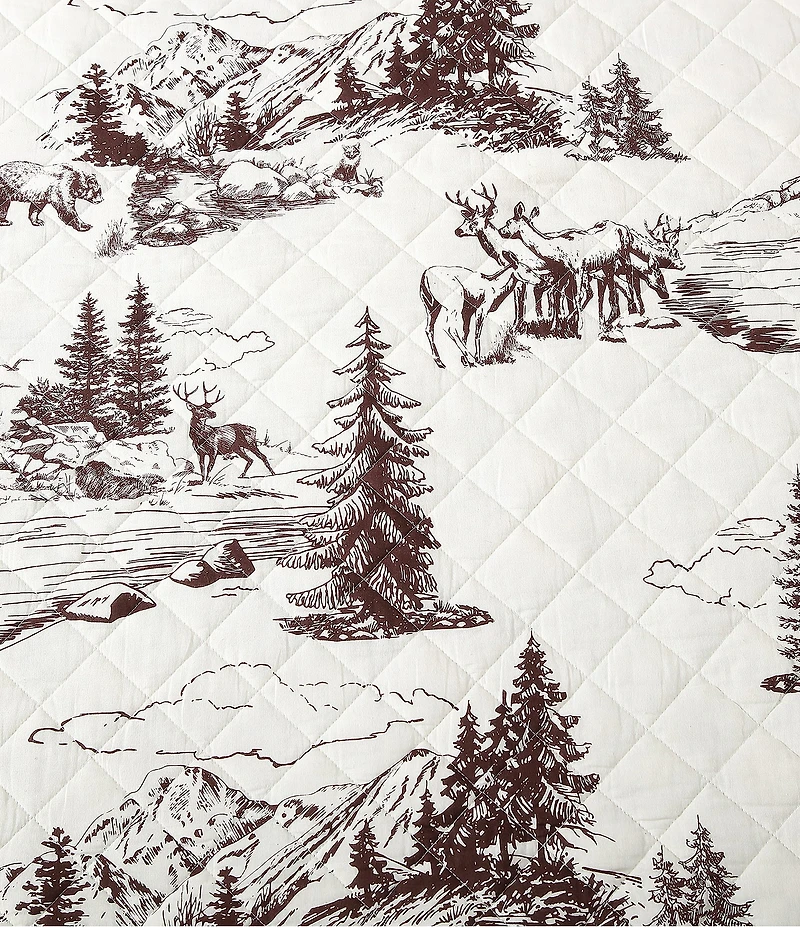 HiEnd Accents x Paseo Road White Pine Reversible Quilt Mini Set
