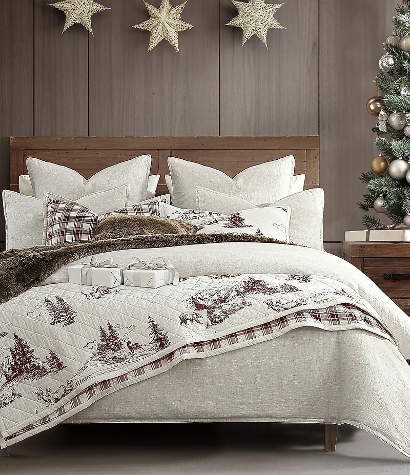 HiEnd Accents x Paseo Road White Pine Reversible Quilt Mini Set