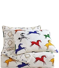 HiEnd Accents x Paseo Road Wild Horses Western Reversible Quilt Mini Set