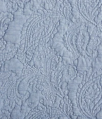 Paseo Road Tasha Polizzi Collection Sadie Stonewashed Embroidered Paisley Ruffled Lightweight Quilt Mini Set