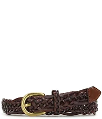 Patricia Nash .87#double; Layon Braided Leather Belt