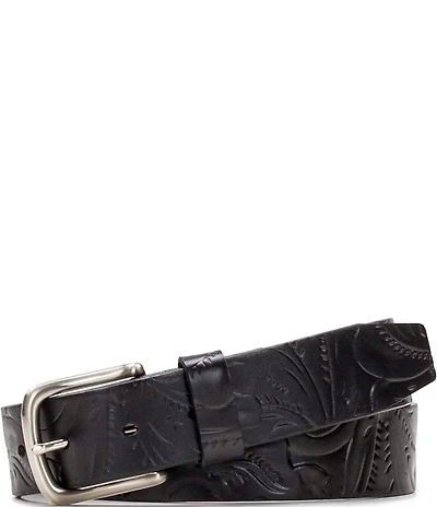 Patricia Nash 1.25#double; Pelosa Embossed Leather Belt