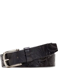 Patricia Nash 1.25#double; Pelosa Embossed Leather Belt