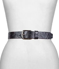 Patricia Nash 1.25#double; Pelosa Embossed Leather Belt