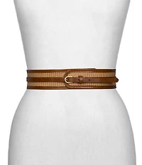 Patricia Nash 1.5#double; Arras Leather Belt
