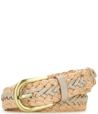 Patricia Nash 1.62#double; Beaune Woven Belt