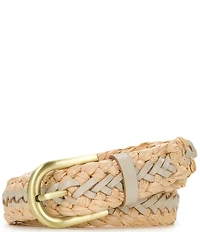 Patricia Nash 1.62#double; Beaune Woven Belt
