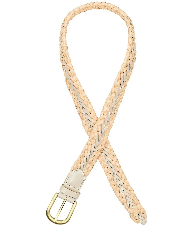 Patricia Nash 1.62#double; Beaune Woven Belt