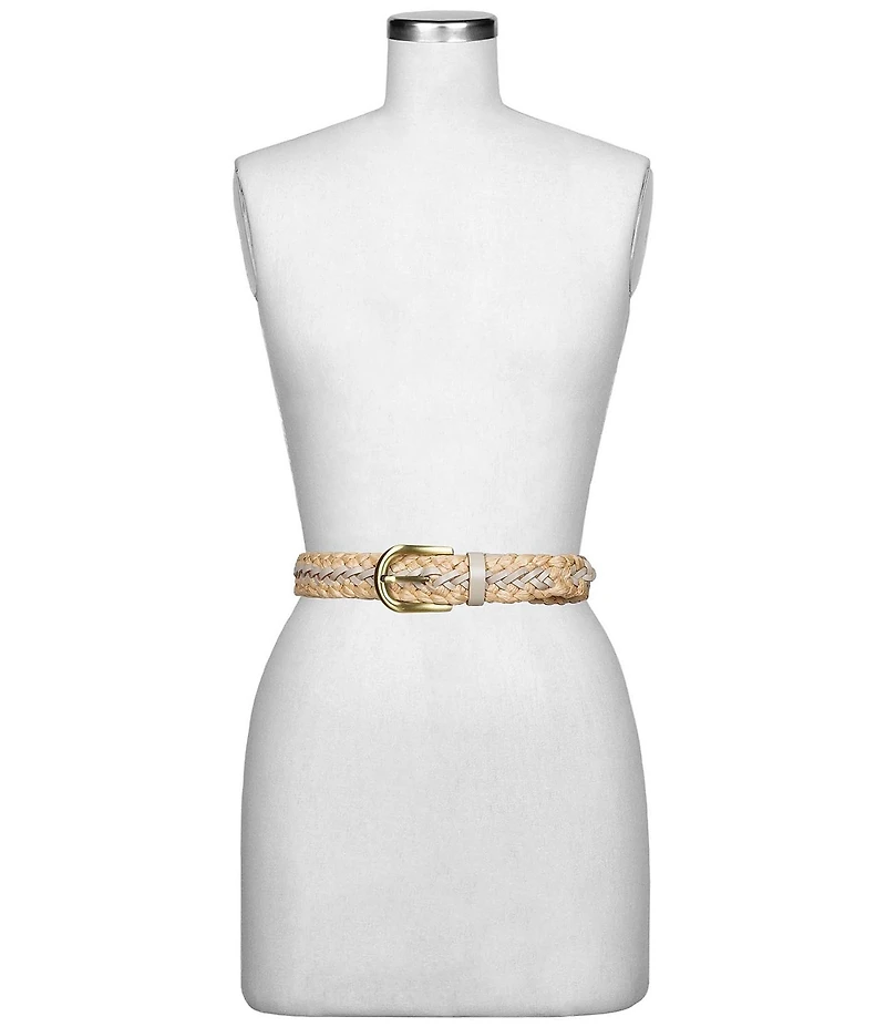 Patricia Nash 1.62#double; Beaune Woven Belt
