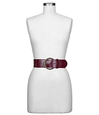 Patricia Nash 1.75#double; Resana Leather Stretch Belt