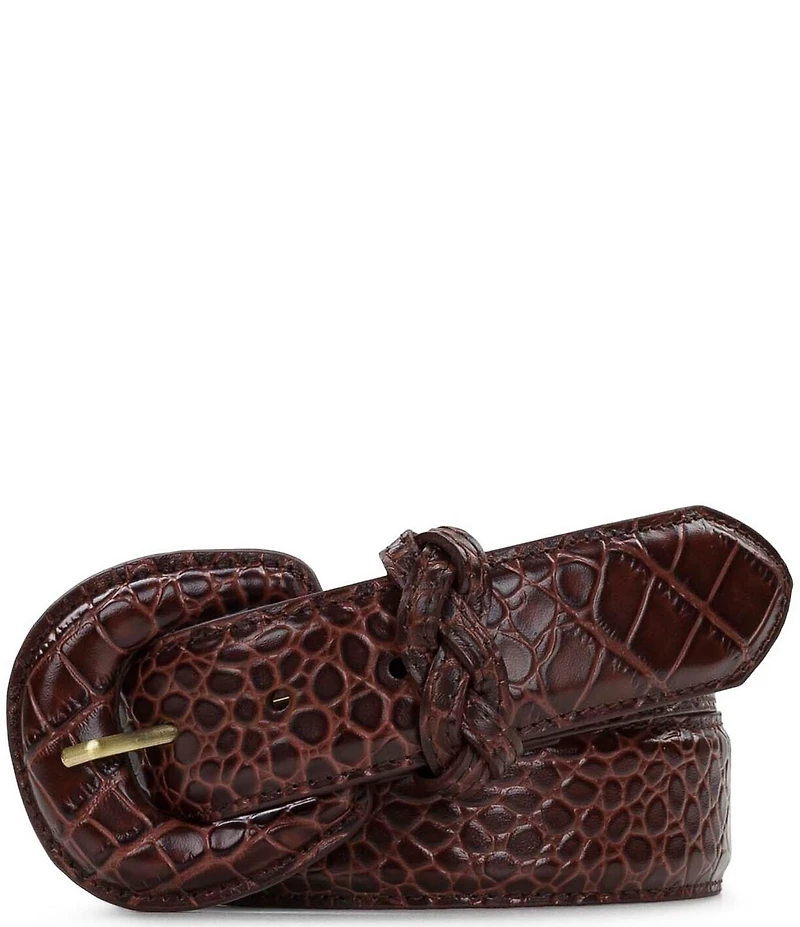 Patricia Nash 2.8#double; Selena Leather Belt