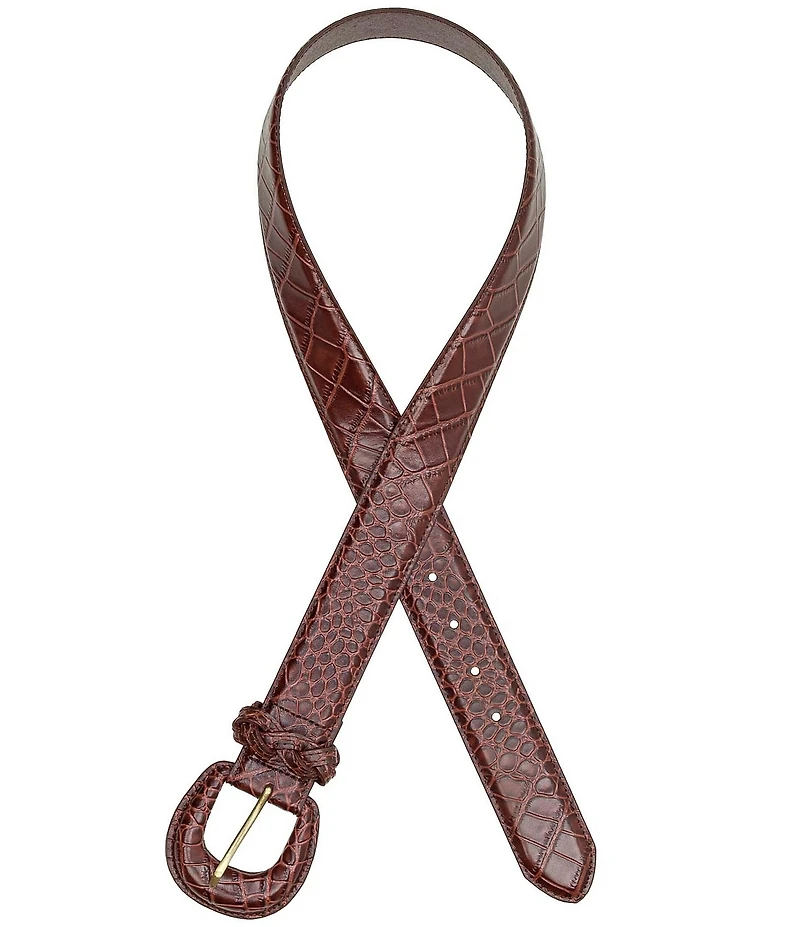 Patricia Nash 2.8#double; Selena Leather Belt