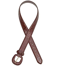 Patricia Nash 2.8#double; Selena Leather Belt