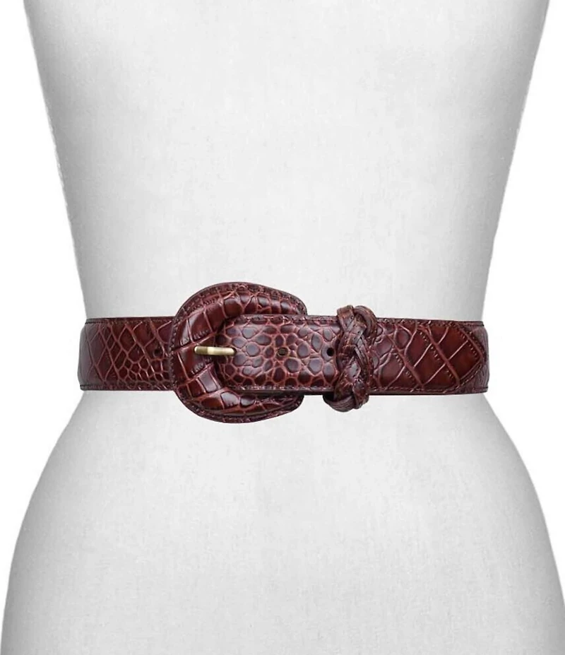 Patricia Nash 2.8#double; Selena Leather Belt