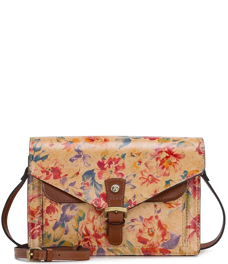 Patricia Nash Cassano Aegean Blooms Crossbody Bag