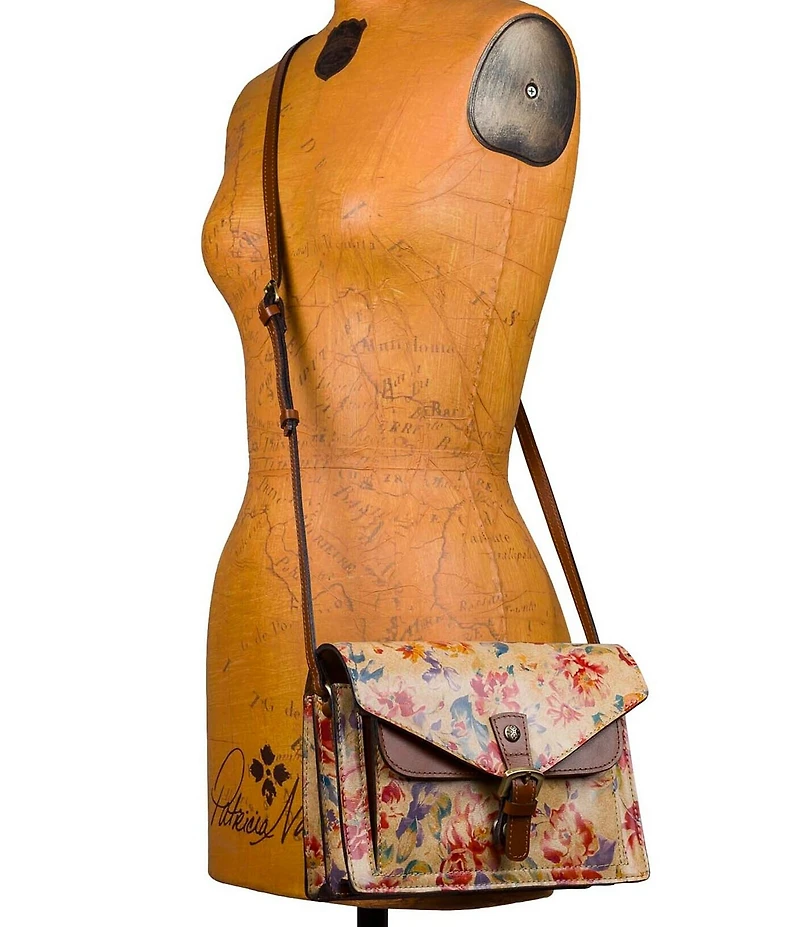 Patricia Nash Cassano Aegean Blooms Crossbody Bag