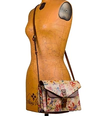 Patricia Nash Cassano Aegean Blooms Crossbody Bag