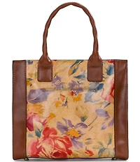 Patricia Nash Curry Aegean Blooms Tote Bag