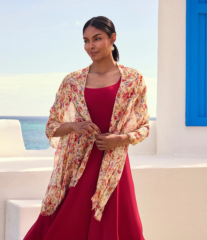 Patricia Nash Aegean Blooms Scarf