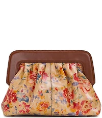 Patricia Nash Zelia Aegean Blooms Frame Convertible Bag