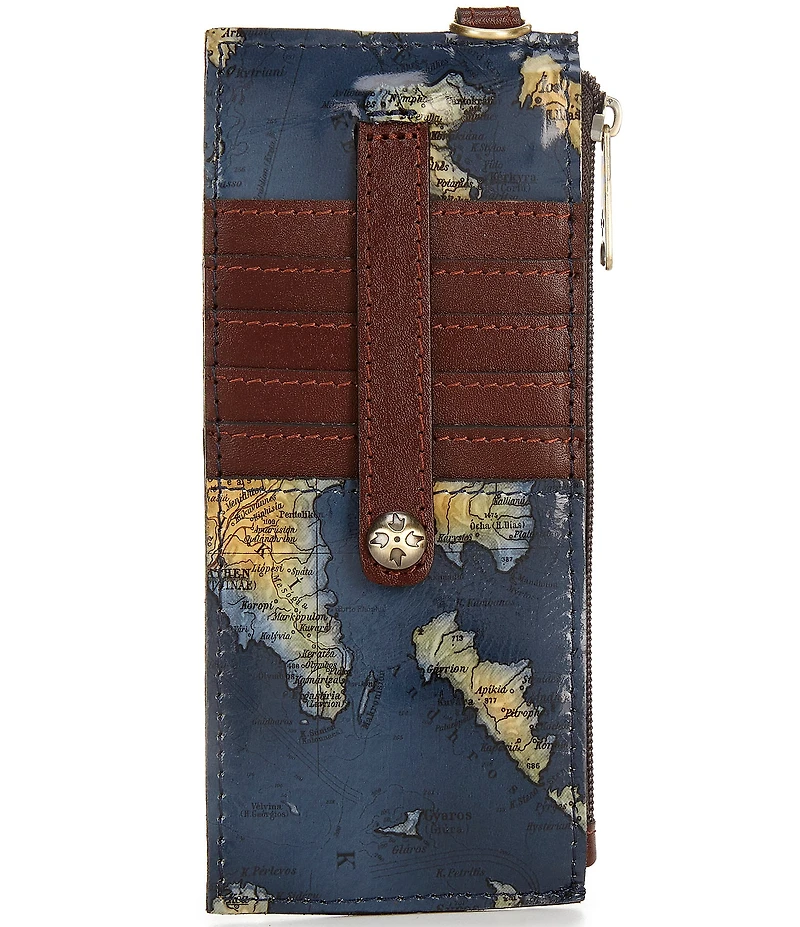 Patricia Nash Alanna Greek Map Wristlet