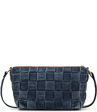 Patricia Nash Andali Denim Woven Crossbody Bag