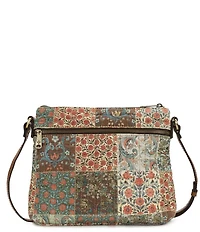Patricia Nash Anders Nordic Floral Patchwork Crossbody Bag