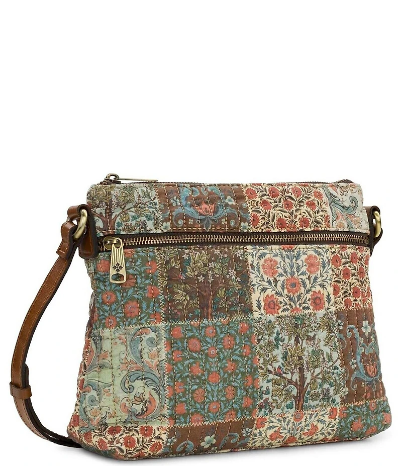 Patricia Nash Anders Nordic Floral Patchwork Crossbody Bag