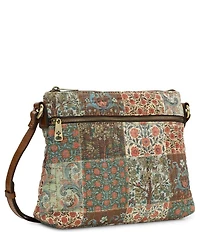 Patricia Nash Anders Nordic Floral Patchwork Crossbody Bag