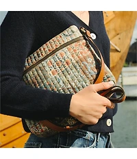 Patricia Nash Anders Nordic Floral Patchwork Crossbody Bag