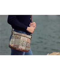 Patricia Nash Anders Nordic Floral Patchwork Crossbody Bag