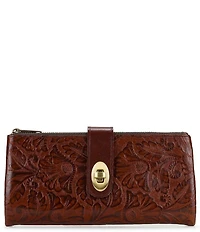 Patricia Nash Annesley Tooled Twist-Lock Wristlet