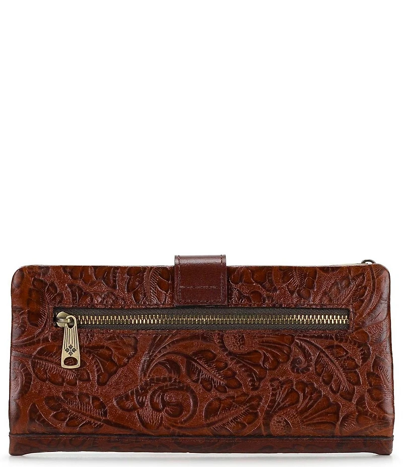 Patricia Nash Annesley Tooled Twist-Lock Wristlet