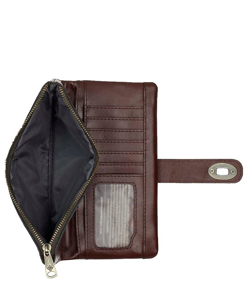 Patricia Nash Annesley Tooled Twist-Lock Wristlet