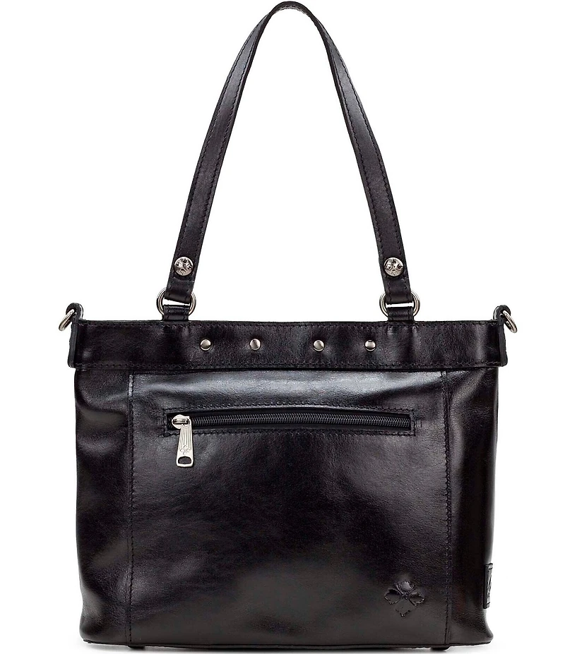 Patricia Nash Arden Floral Embossed Leather Satchel Bag
