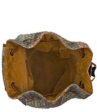 Patricia Nash Arezzo Floral Patchwork Backpack