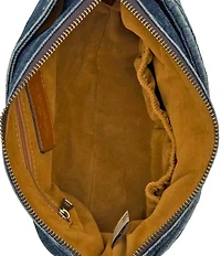 Patricia Nash Arlee Denim Crossbody Bag