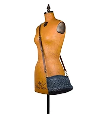 Patricia Nash Arlee Denim Crossbody Bag